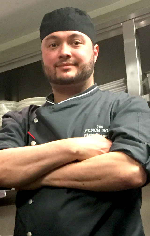 PCG Member Chef Matthew Carnevale of The Punch Room 