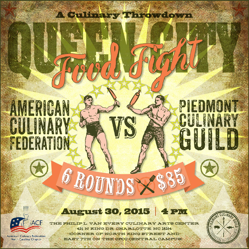 Queen City Food Fight - August 30 - CPCC